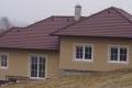 Montáž střešního pláště novostavby rod. domu v Dačicích