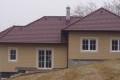 Montáž střešního pláště novostavby rod. domu v Dačicích